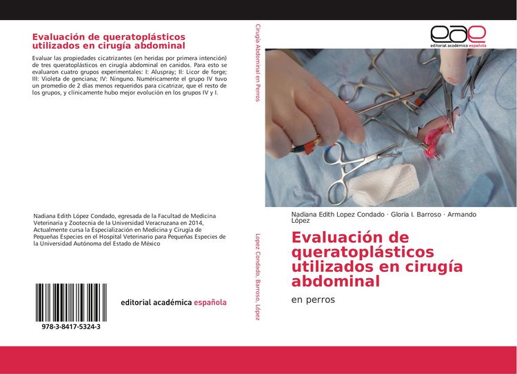 Produktbild: Evaluaci&oacute;n de queratopl&aacute;sticos utilizados en cirug&iacute;a abdominal