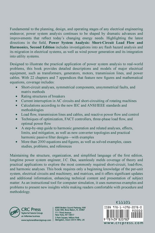 Produktbild: Power System Analysis
