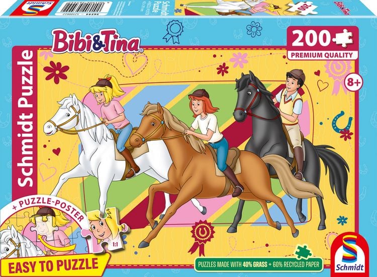 Produktbild: Bibi & Tina, Pferdeliebe 200 Teile