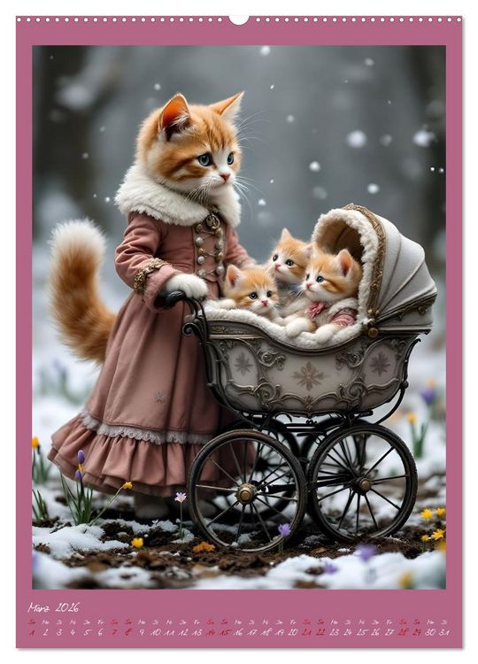 Produktbild: Gloria Victoria (Wandkalender 2026 DIN A2 hoch), CALVENDO Monatskalender