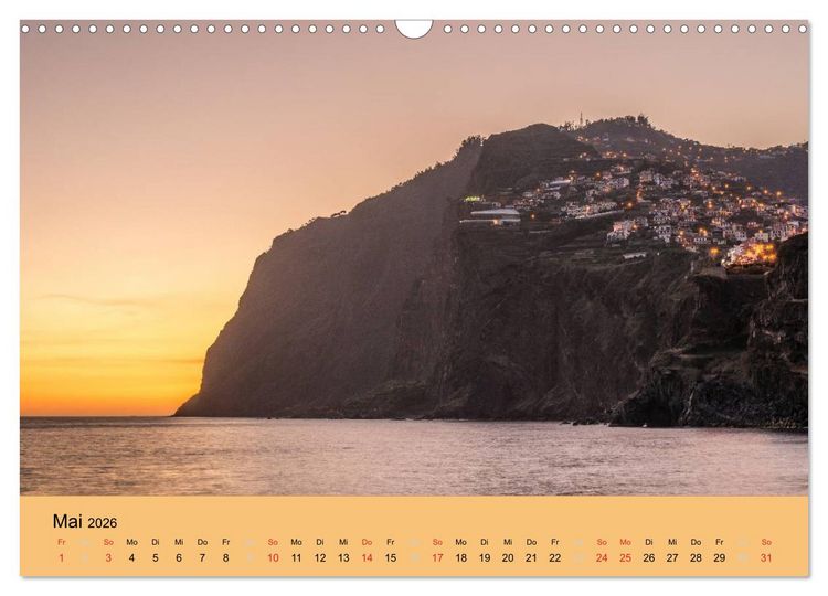 Produktbild: Zauberhaftes Madeira (Wandkalender 2026 DIN A3 quer), CALVENDO Monatskalender