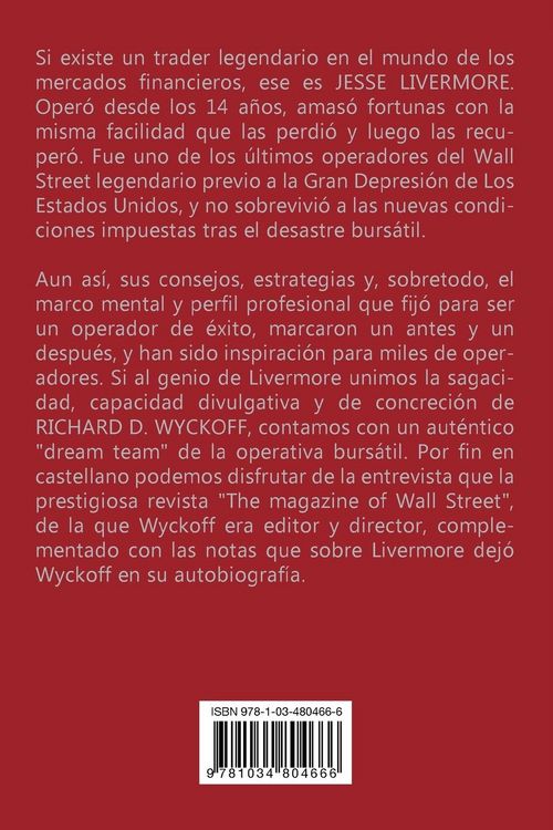 Produktbild: El M&eacute;todo de Jesse Livermore para operar en los mercados