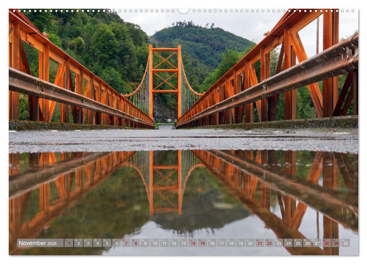 Produktbild: Bekanntes und Unbekanntes Patagonien (Wandkalender 2026 DIN A2 quer), CALVENDO Monatskalender