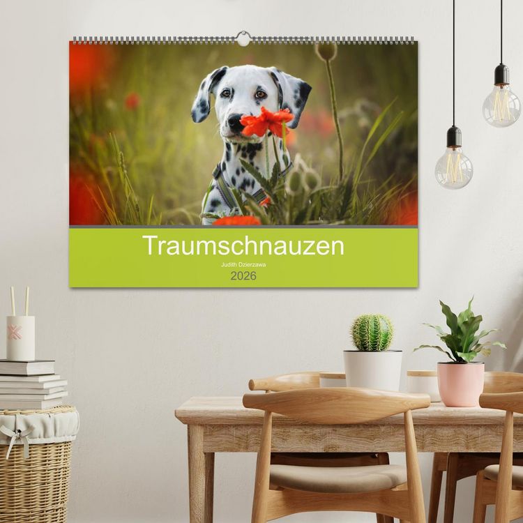Produktbild: Traumschnauzen (Wandkalender 2026 DIN A2 quer), CALVENDO Monatskalender