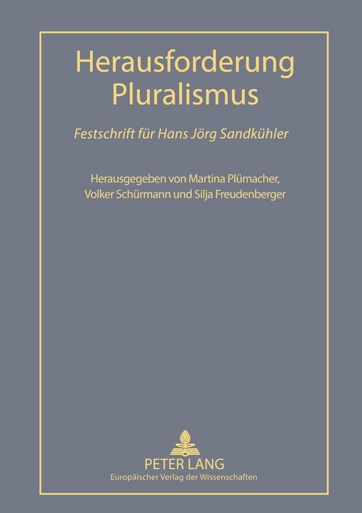 Produktbild: Herausforderung Pluralismus