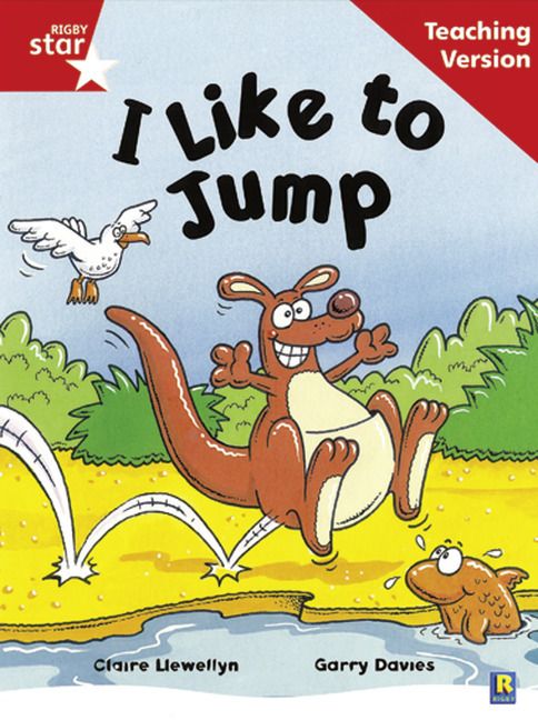 Pearson Rigby Rigby Star Guided Reading Red Level: I Like To Jump Teaching Version ...