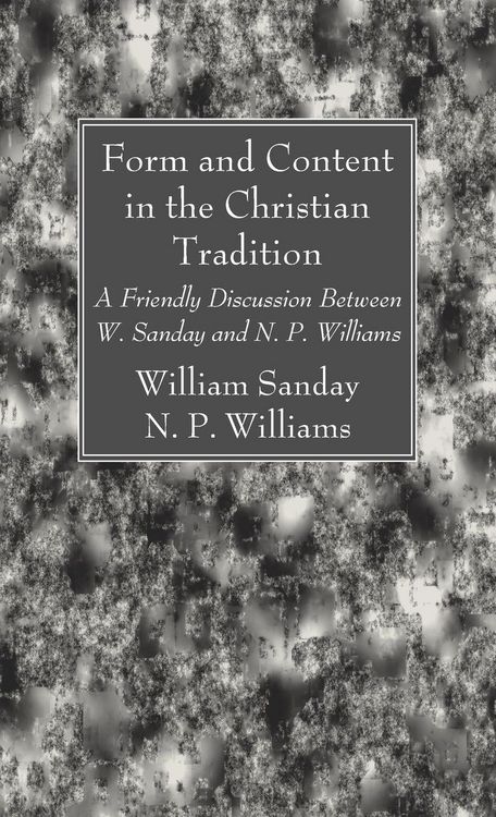 Produktbild: Form and Content in the Christian Tradition