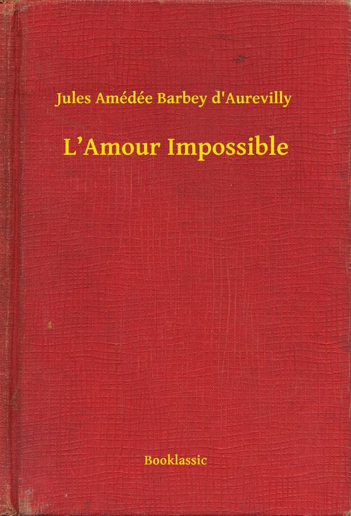 Produktbild: L'Amour Impossible