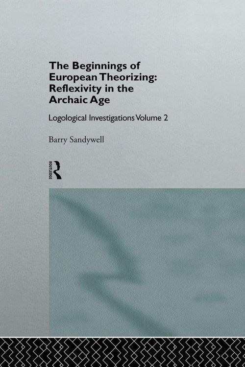 Produktbild: The Beginnings of European Theorizing
