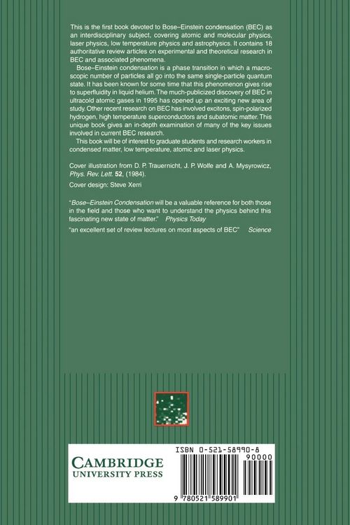 Produktbild: Bose-Einstein Condensation