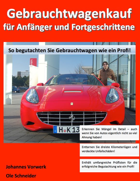 Produktbild: Gebrauchtwagenkauf f&uuml;r Anf&auml;nger und Fortgeschrittene