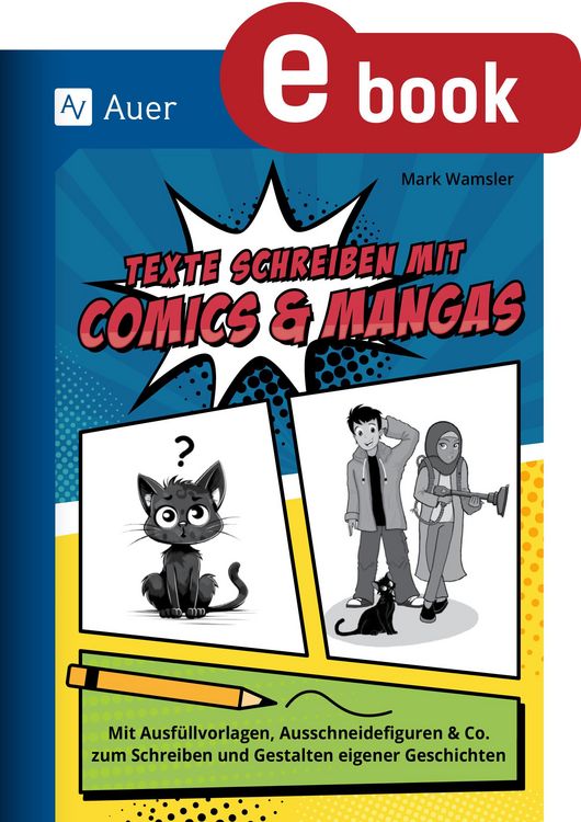 Produktbild: Texte schreiben mit Comics & Mangas