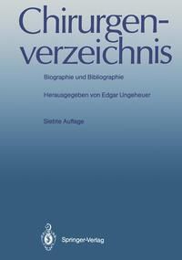 Produktbild: Chirurgenverzeichnis