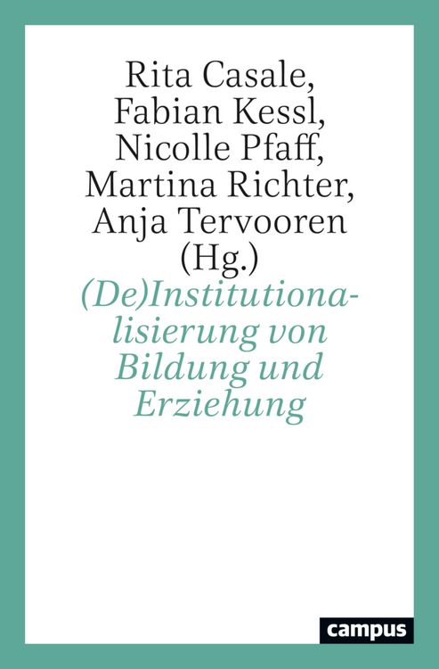 Produktbild: (De)Institutionalisierung von Bildung und Erziehung