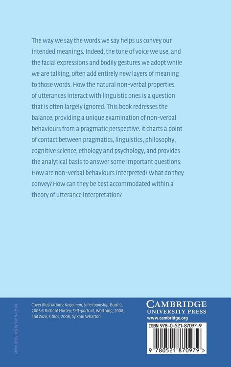 Produktbild: Pragmatics and Non-Verbal Communication