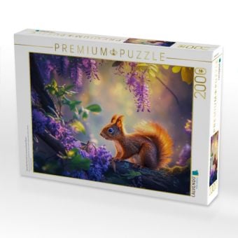 Produktbild: CALVENDO Puzzle Verspielte Momente im verwunschenen Baum | 2000 Teile Lege-Gr&ouml;&szlig;e 90x67cm Foto-Puzzle f&uuml;r gl&uuml;ckliche Stunden