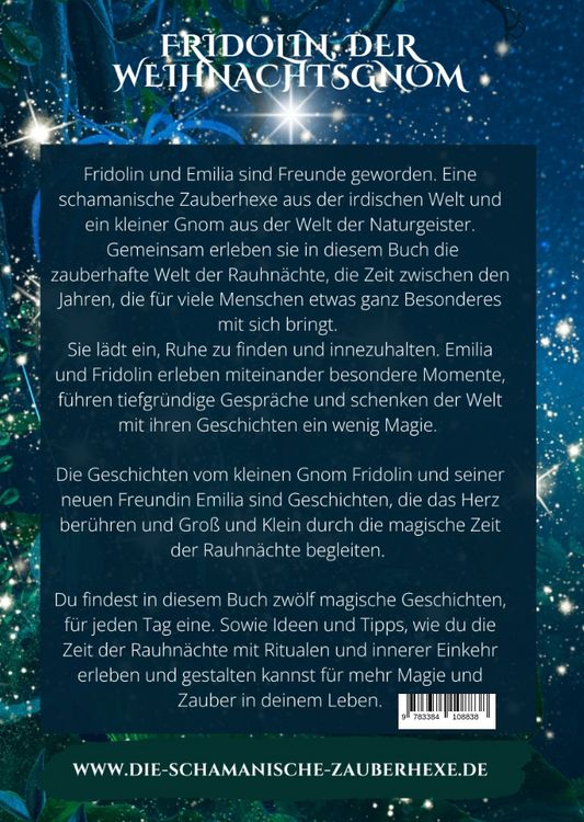 Produktbild: Fridolin, der Weihnachtsgnom und die schamanische Zauberhexe Emilia
