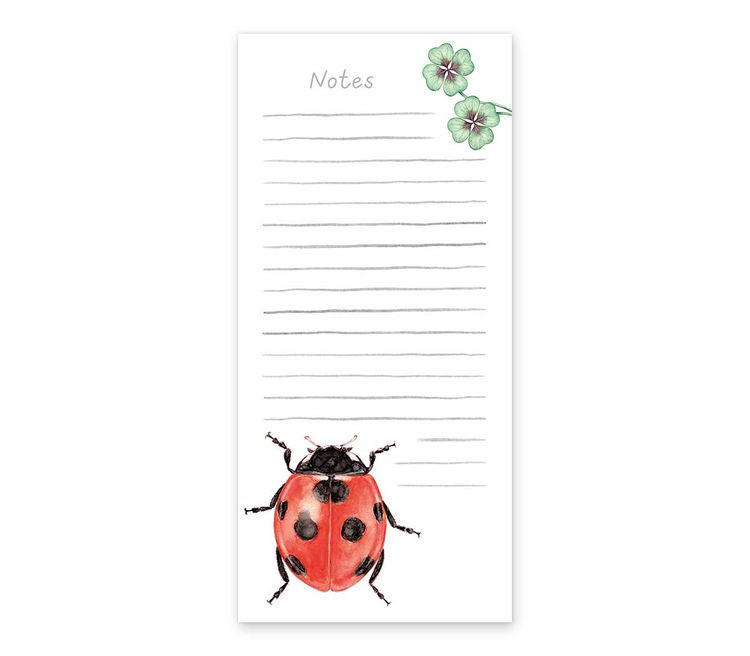 Produktbild: Notizblock Lucky Bug