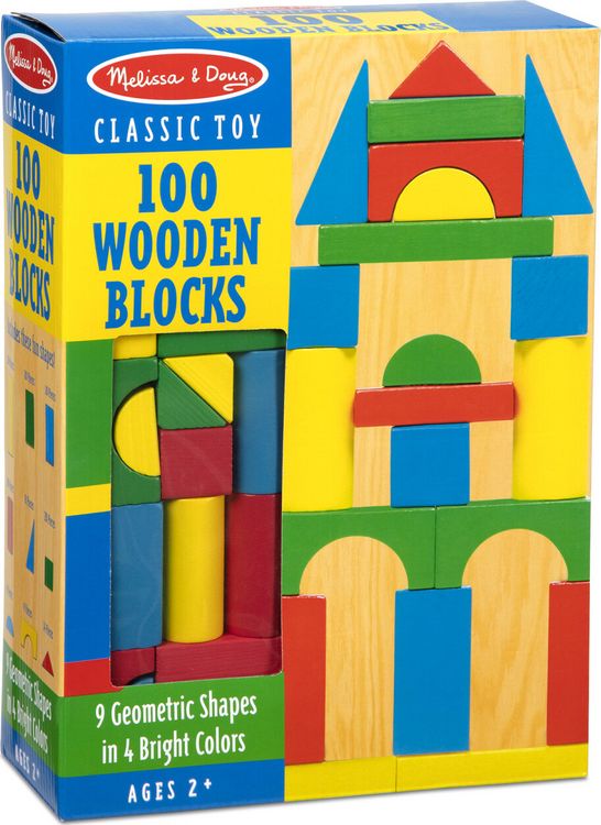 Produktbild: 100 Wood Blocks Set