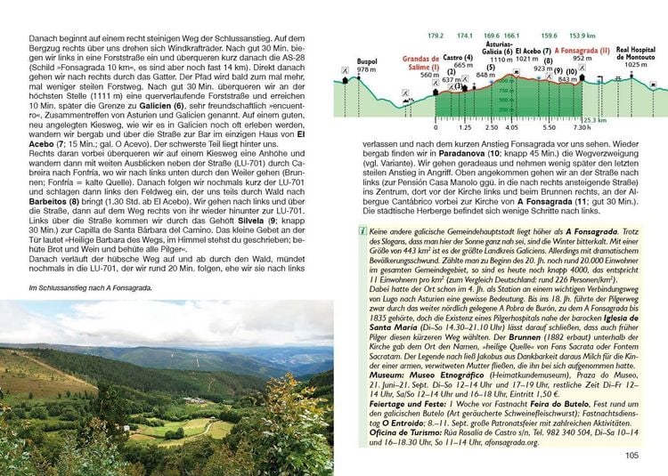 Produktbild: ROTHER Wanderf&uuml;hrer Jakobsweg &ndash; Camino Primitivo. 14 Etappen von der Atlantikk&uuml;ste &uuml;ber Oviedo bis Santiago