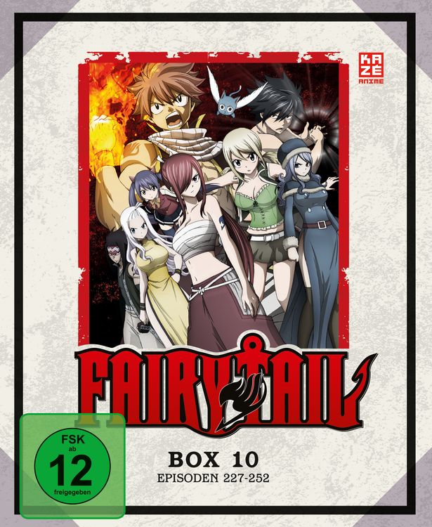 Produktbild: Fairy Tail - TV-Serie - Blu-ray Box 10 (Episoden 227-252) [3 BRs]