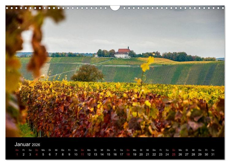 Produktbild: Sommerach - Perle der Mainschleife (Wandkalender 2026 DIN A3 quer), CALVENDO Monatskalender
