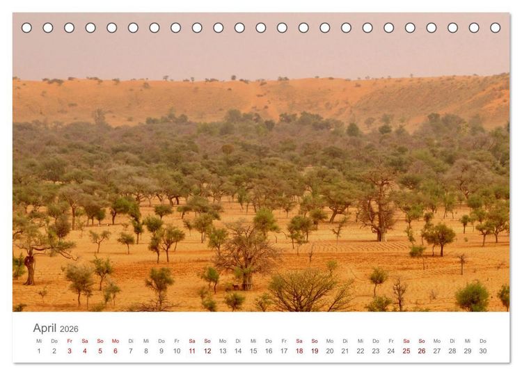 Produktbild: Mali - Dogonland - Weltkultur- und Weltnaturerbe (Tischkalender 2026 DIN A5 quer), CALVENDO Monatskalender