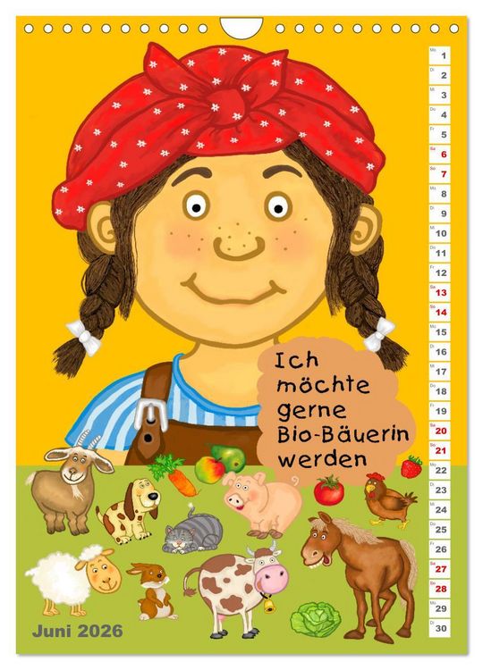 Produktbild: Mein Wunschberuf (Wandkalender 2026 DIN A4 hoch), CALVENDO Monatskalender