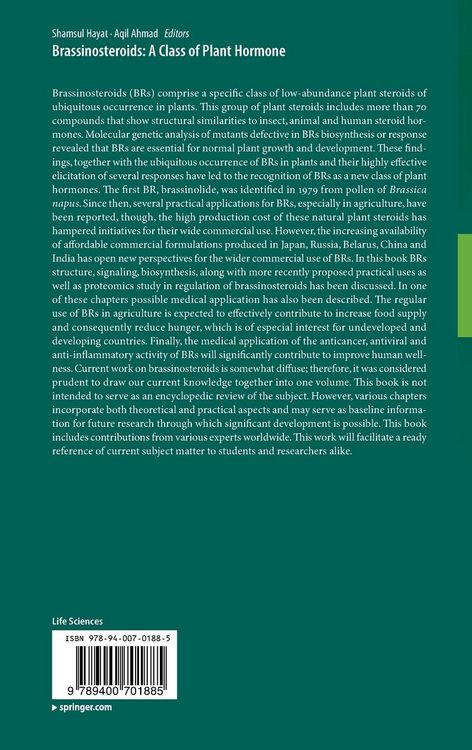 Produktbild: Brassinosteroids: A Class of Plant Hormone