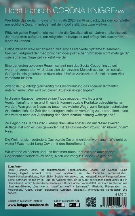 Produktbild: Corona-Knigge 2100