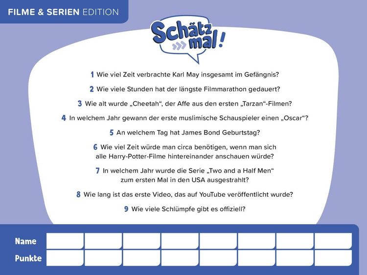 Produktbild: Sch&auml;tz mal! Filme und Serien Edition
