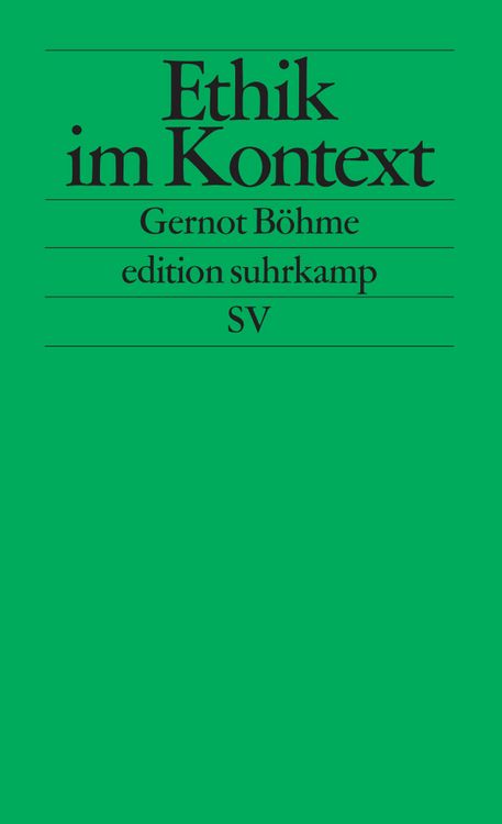 Produktbild: Ethik im Kontext