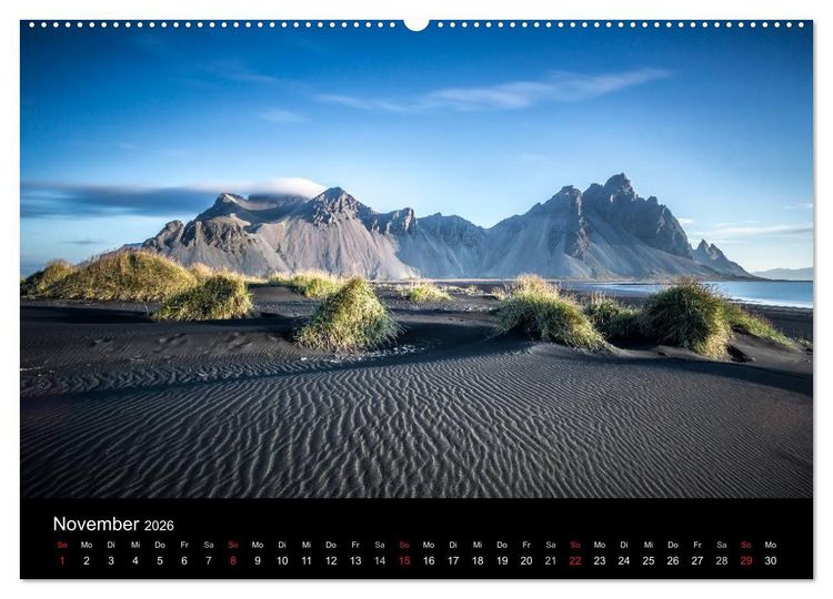 Produktbild: Island Impressionen von Armin Fuchs (Wandkalender 2026 DIN A2 quer), CALVENDO Monatskalender
