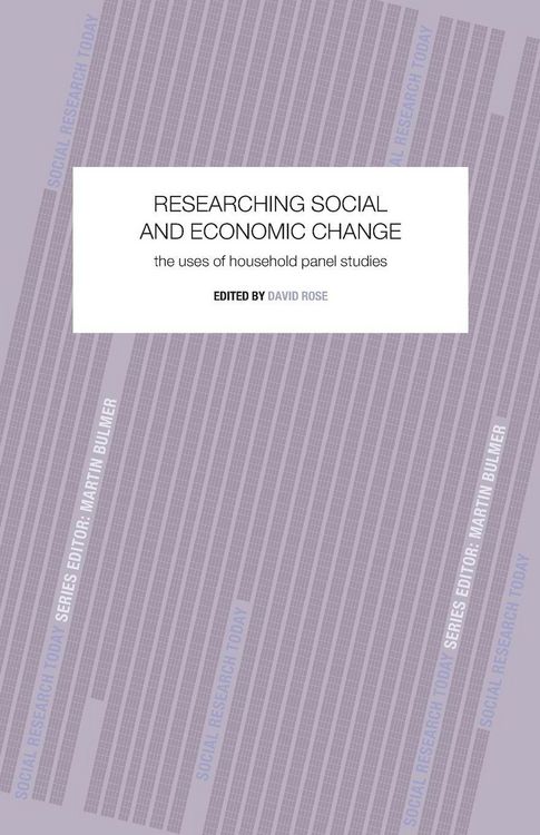 Produktbild: Researching Social and Economic Change
