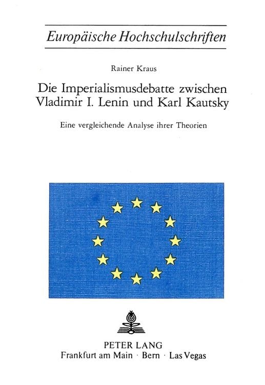 Produktbild: Die Imperialismusdebatte zwischen Vladimir I., Lenin und Karl Kautsky