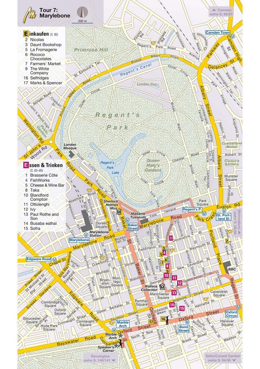 Produktbild: MICHAEL M&Uuml;LLER Reisef&uuml;hrer London MM-City