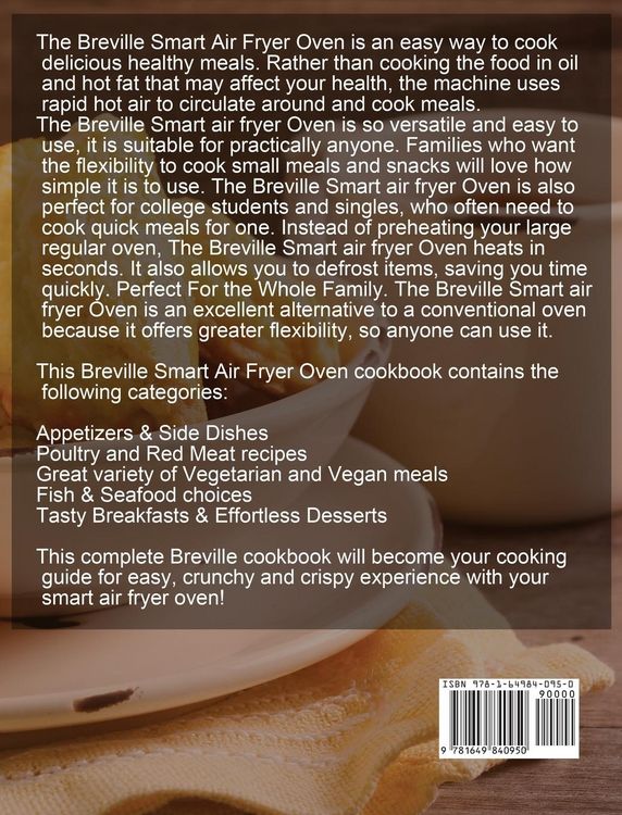 Produktbild: Breville Smart Air Fryer Oven Cookbook 2020-2021