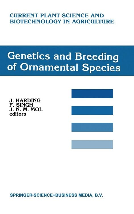 Produktbild: Genetics and Breeding of Ornamental Species