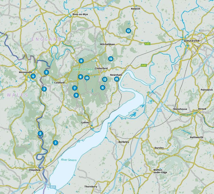 Produktbild: 15 Short Walks in the Forest of Dean