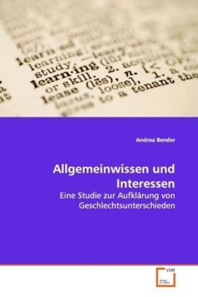 Produktbild: Bender, A: Allgemeinwissen und Interessen