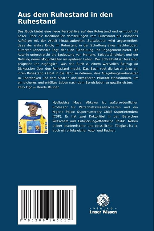 Produktbild: Aus dem Ruhestand in den Ruhestand