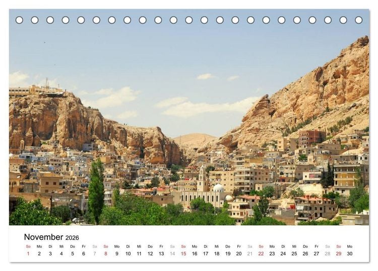 Produktbild: Syrien - verlorene Sch&auml;tze (Tischkalender 2026 DIN A5 quer), CALVENDO Monatskalender