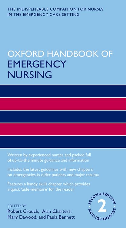 Produktbild: Oxford Handbook of Emergency Nursing