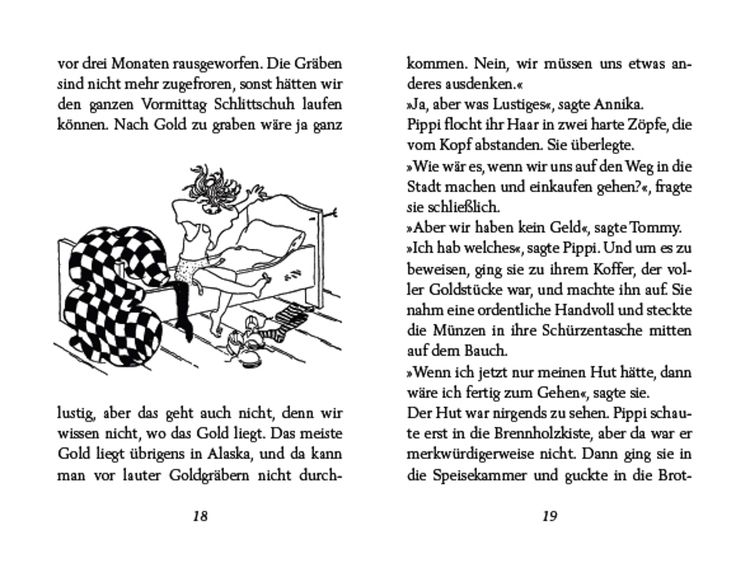 Pippi Langstrumpf geht an Bord