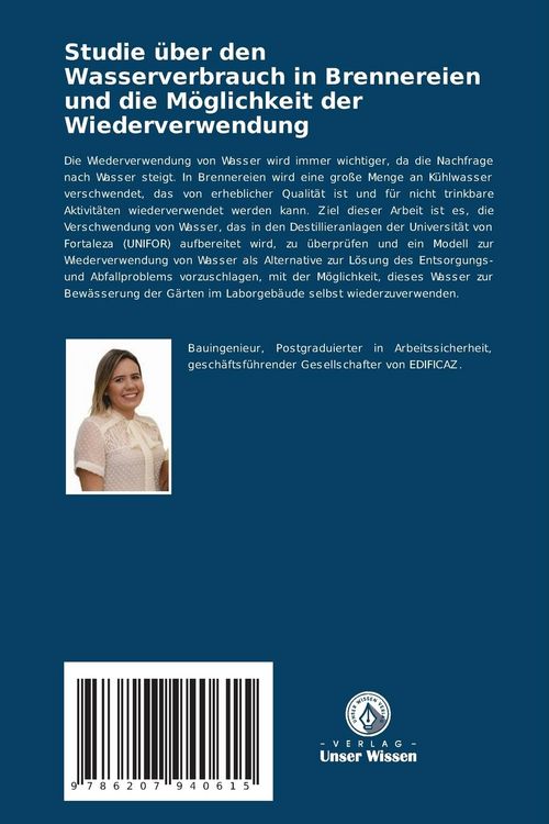 Produktbild: Studie &uuml;ber den Wasserverbrauch in Brennereien und die M&ouml;glichkeit der Wiederverwendung