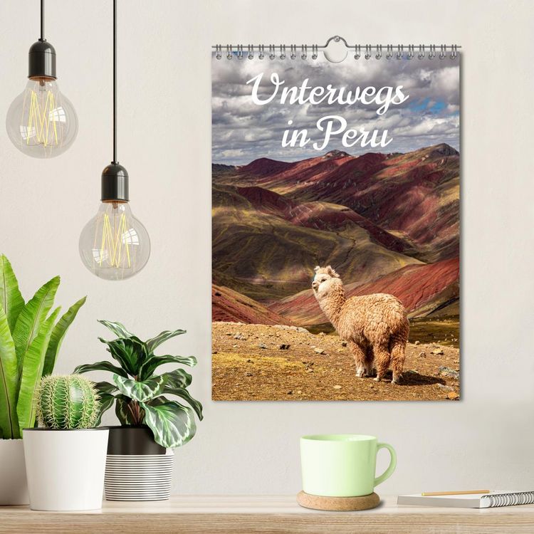 Produktbild: Unterwegs in Peru (Wandkalender 2026 DIN A4 hoch), CALVENDO Monatskalender