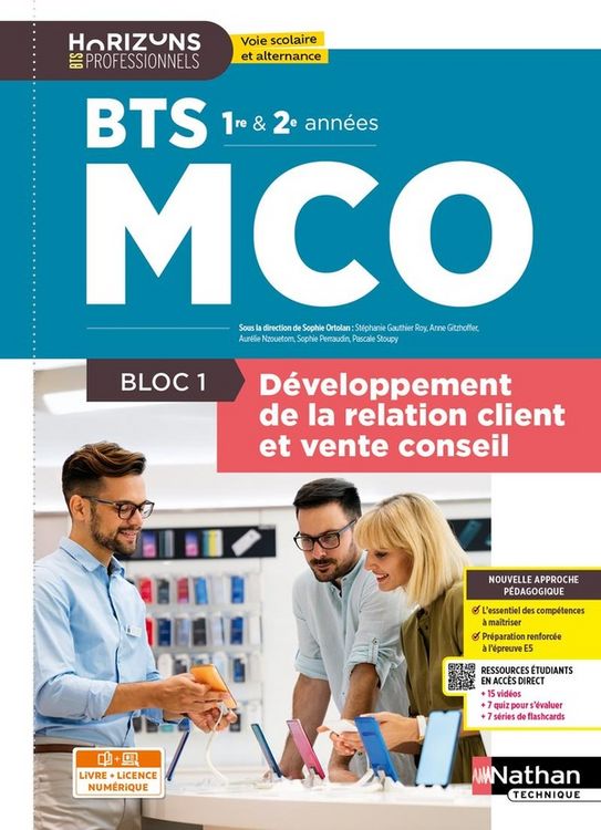 Produktbild: Bloc 1: Developpement de la Relation Client et Vente Conseil; Bts