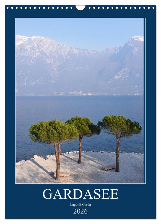 Produktbild: Eine zauberhafte Reise um den Gardasee (Wandkalender 2026 DIN A3 hoch), CALVENDO Monatskalender