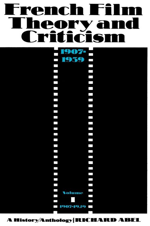 Produktbild: French Film Theory and Criticism, Volume 1