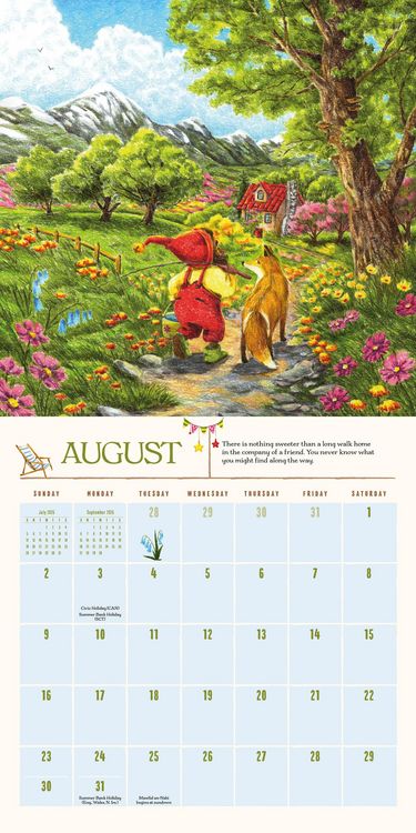 Produktbild: Gnome Life Wall Calendar 2026